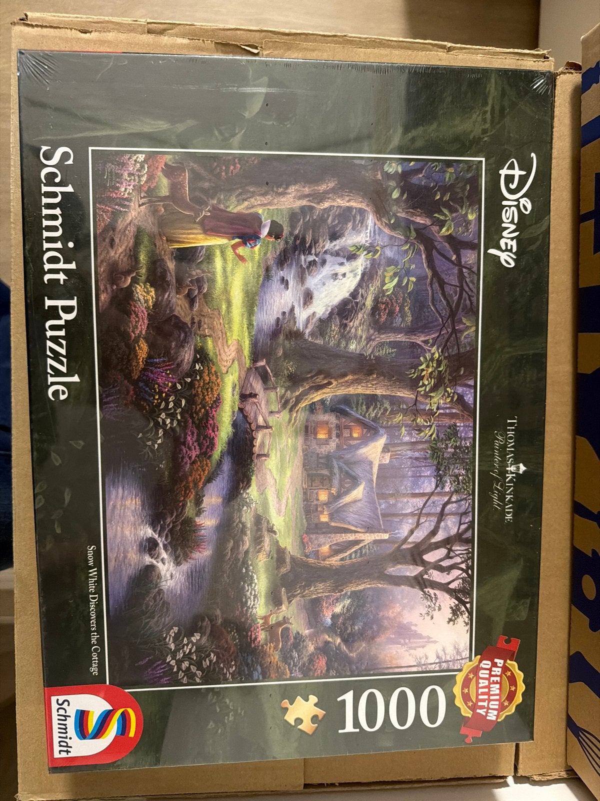 Disney Sneeuwwitje Schmidt Legpuzzel 1000 stukjes NIEUW, Ophalen of Verzenden, 500 t/m 1500 stukjes, Nieuw, Legpuzzel