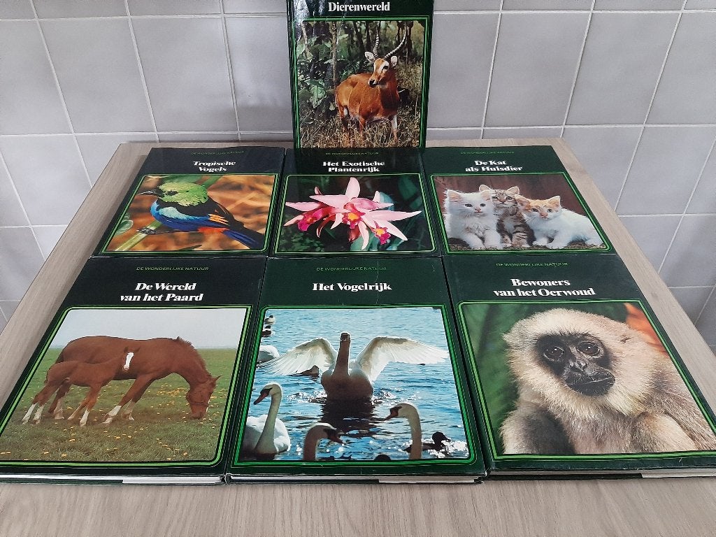 7 boeken uit de dieren wereld, Boeken, Ophalen of Verzenden, Dieren