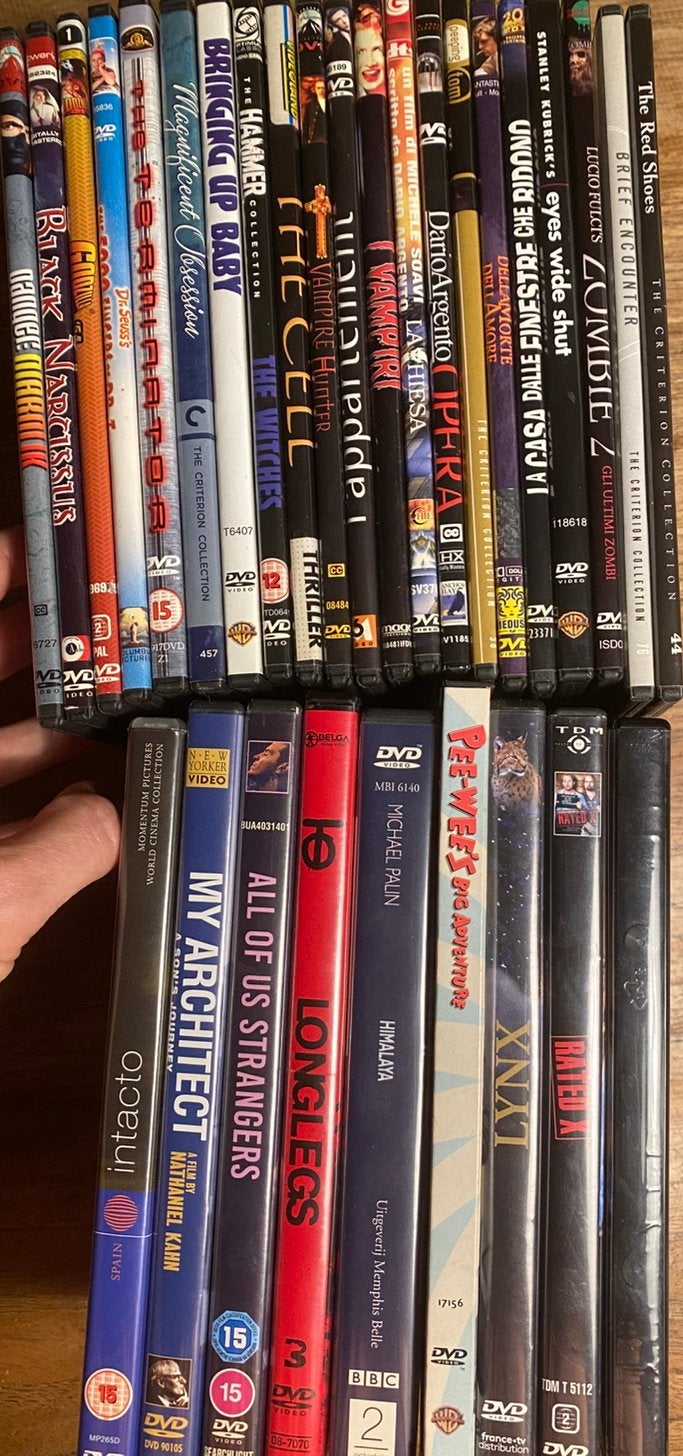 27 DVD's - Klassiekers, Horror, Cult, Cd's en Dvd's, Dvd's | Overige Dvd's, Engels, Vanaf 16 jaar, Nederlands, Ophalen of Verzenden