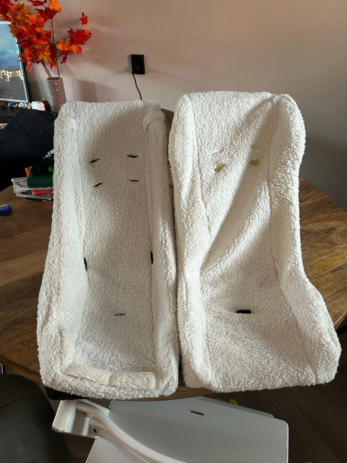 2x Baby schaal voor bakfiets - Gebruikt, Ophalen of Verzenden, Gebruikt, Achterzitje