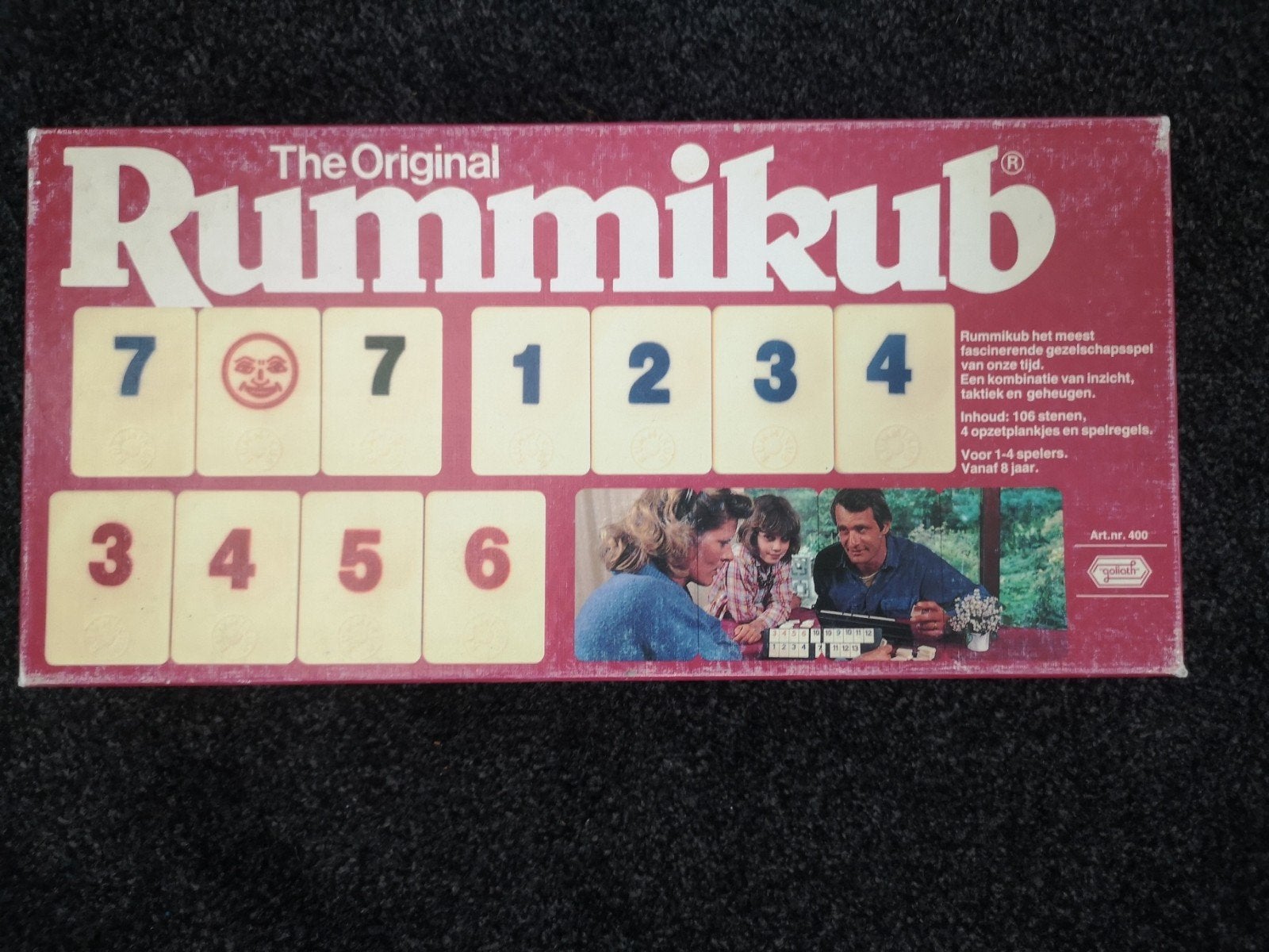 Vintage Rummikub Gezelschapsspel - Compleet, Drie of vier spelers, Ophalen of Verzenden, Gebruikt, Goliath