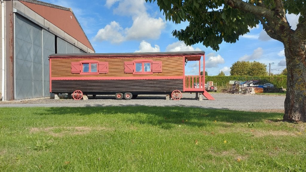 Pipowagen/woonunit, Caravans en Kamperen, Tot en met 4