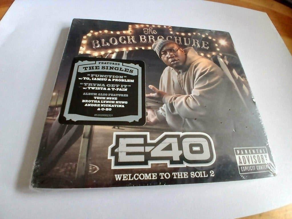 E-40 - The Block Brochure: Welcome To The Soil 2 (NIEUW), Digipak, Ophalen of Verzenden, Nieuw in verpakking, Album