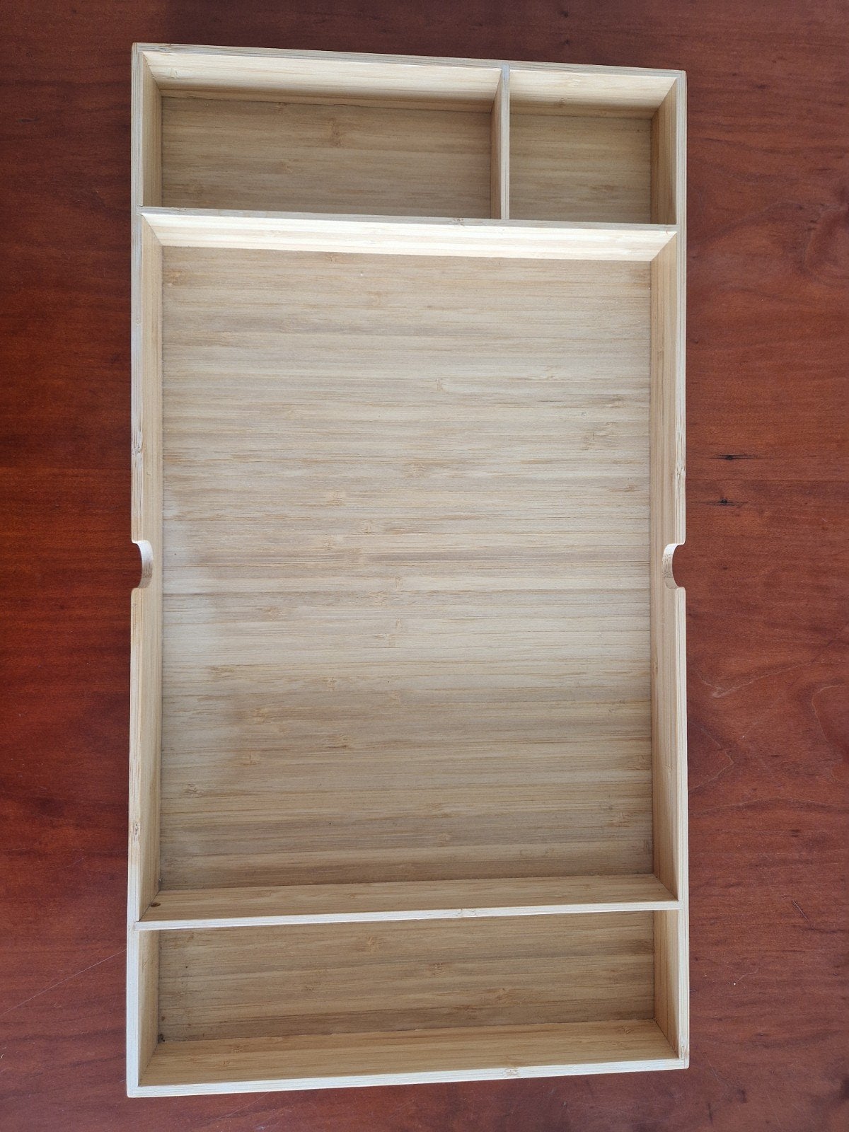 IKEA ELLOVEN Bureau-organizer van bamboe, Ophalen, Hout, Zo goed als nieuw, IKEA