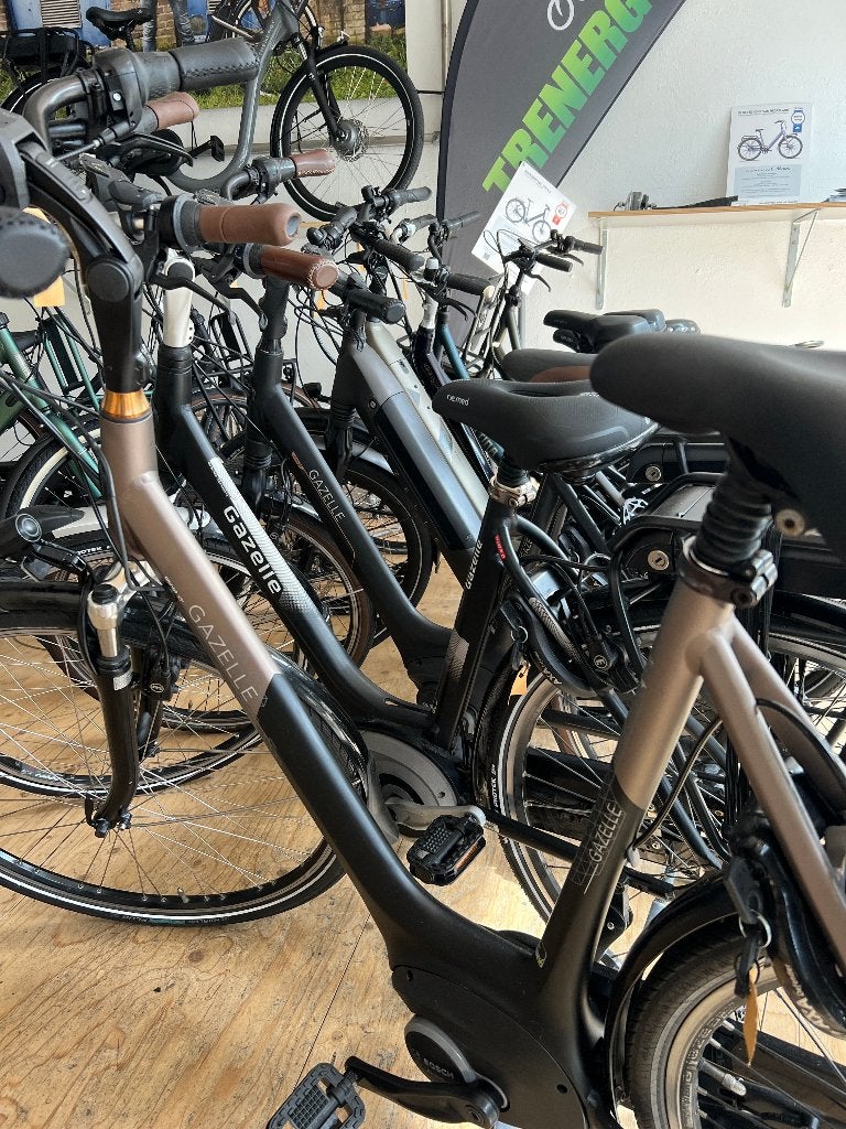 2dehands elektrische GAZELLE fietsen bij Wheels Tweewielers, 51 tot 55 cm, Ophalen, Gebruikt, Gazelle