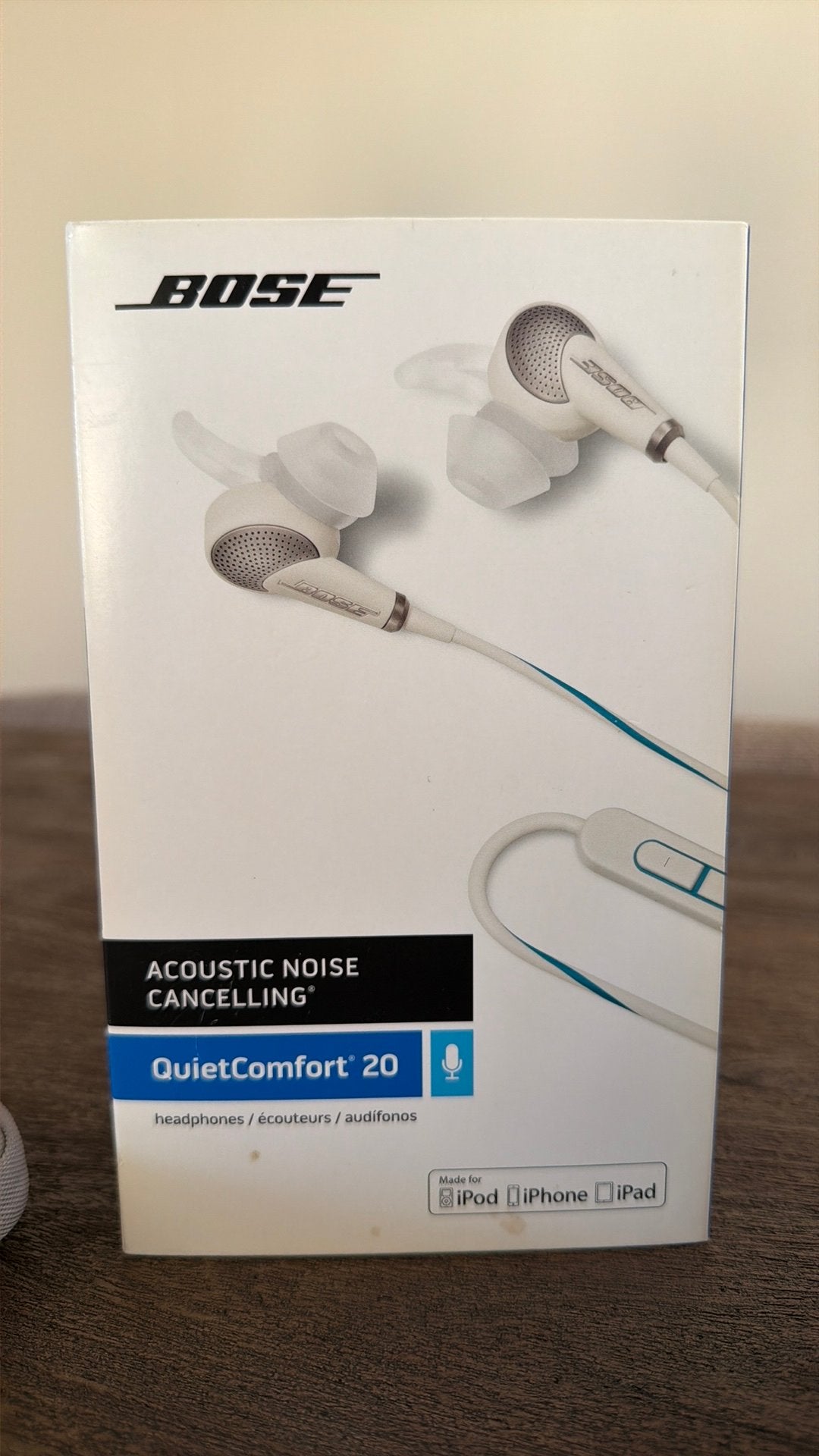 Bose QuietComfort 20 QC20 - in-ear noise cancelling, Ophalen, Gebruikt, Overige merken