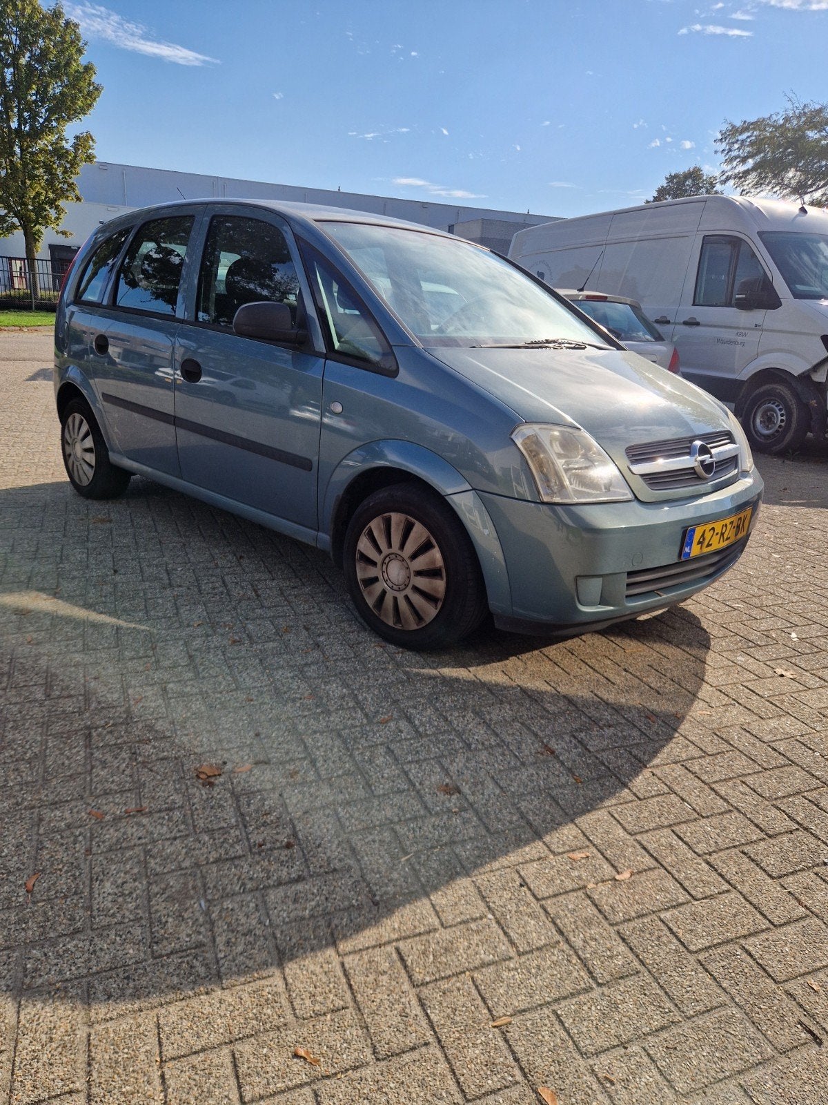 Opel Meriva 1.6 16V 2005 Groen, Voorwielaandrijving, 4 cilinders, 100 pk, 1200 kg