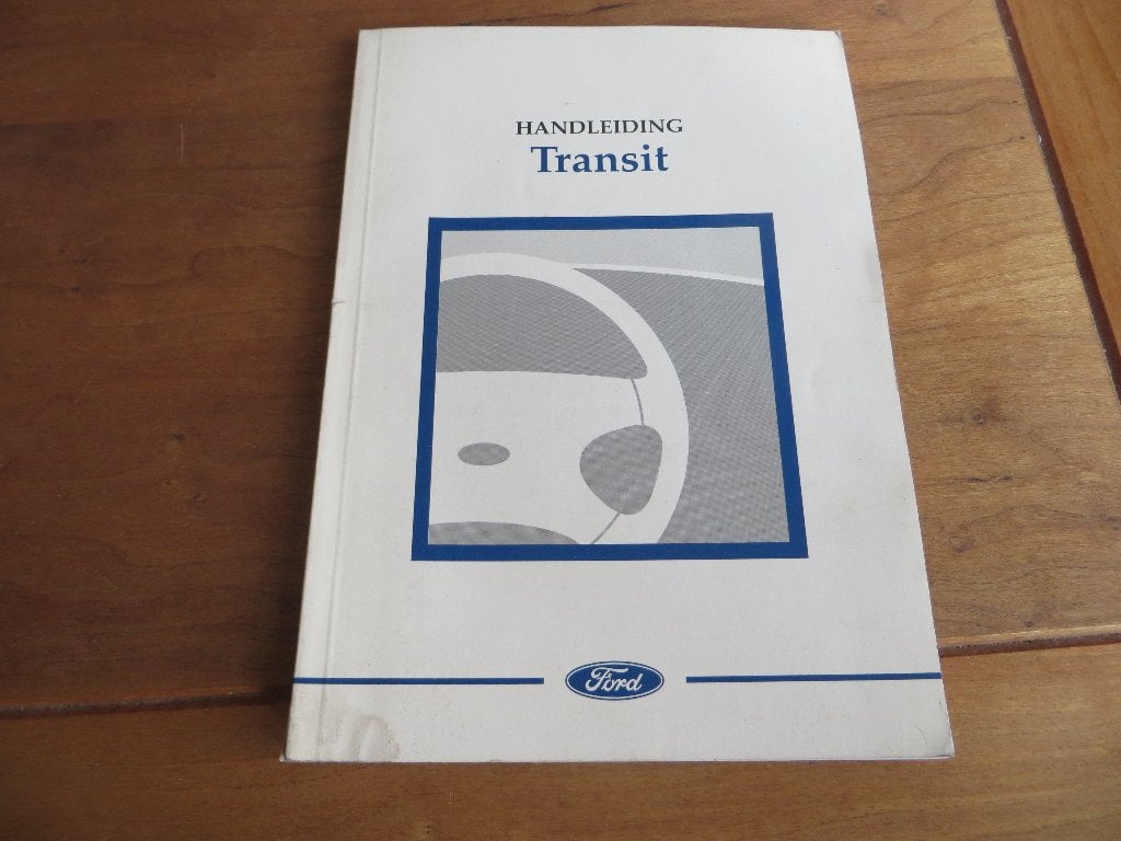 Instructieboek Ford Transit benzine en diesel 2001, mooi!, Ophalen of Verzenden