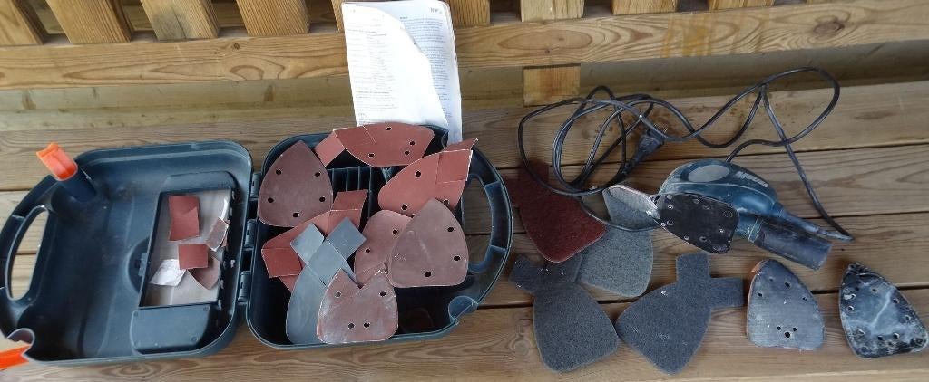 Delta Schuurmachine  BLACK & DECKER   KA-150K, Doe-het-zelf en Verbouw, Gereedschap | Schuurmachines, Ophalen of Verzenden, Gebruikt
