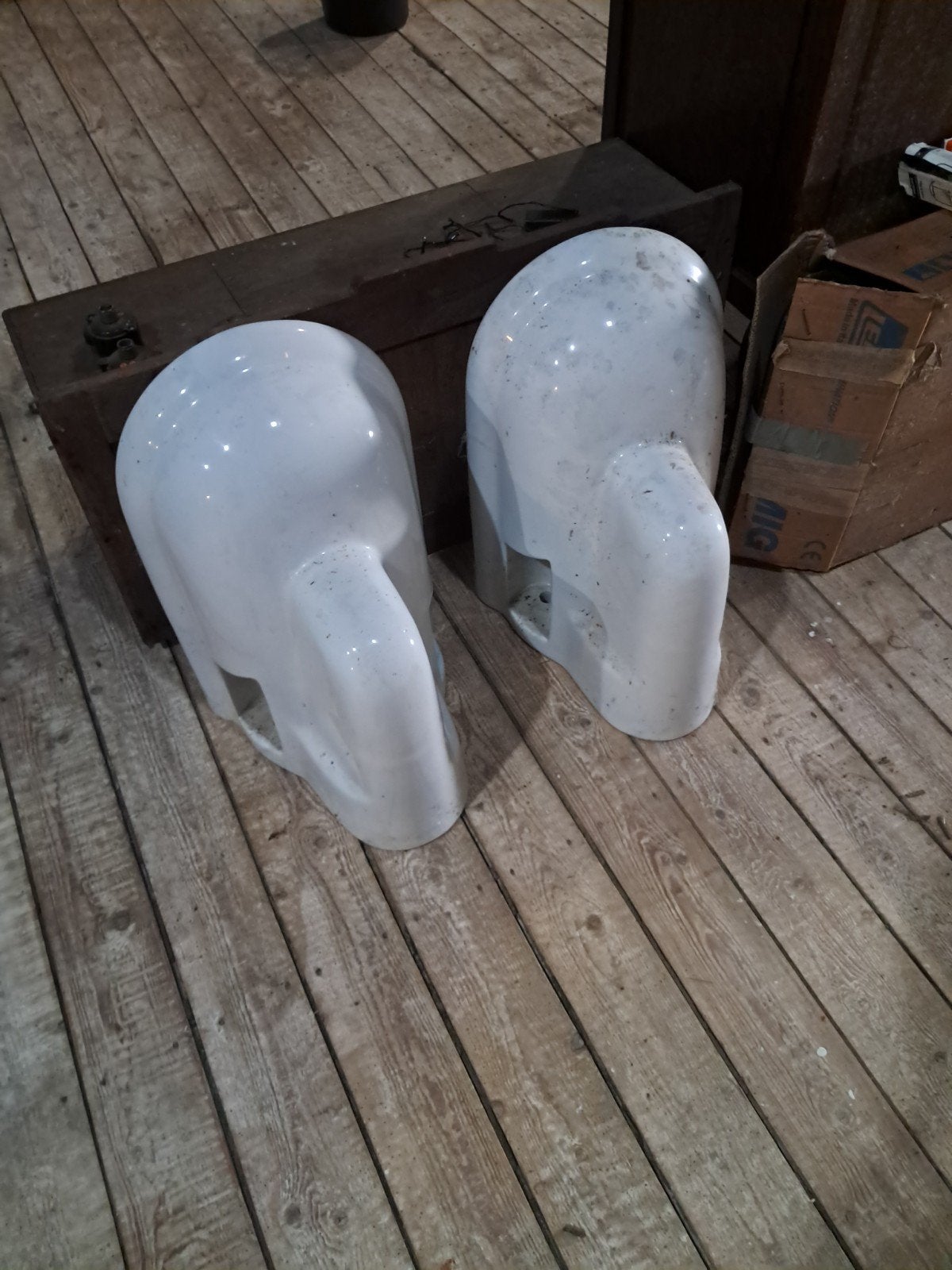Twee nieuwe wc potten, Doe-het-zelf en Verbouw, Ophalen, Nieuw, Toilet