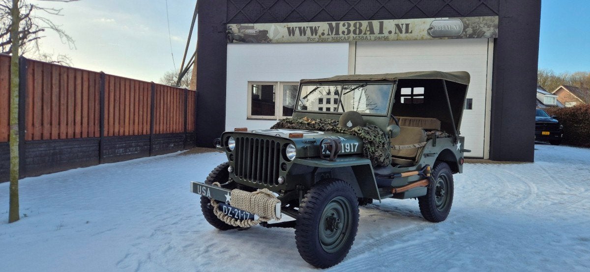 Jeep Willys Hotchkiss M201 Gerestaureerd, foto 4