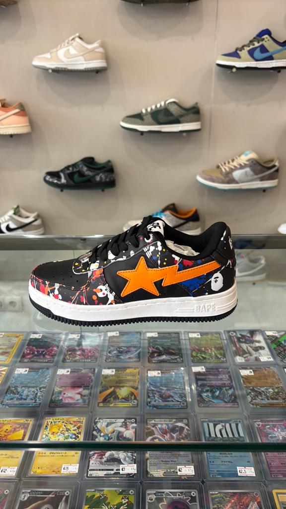 Bape Bapesta Zwart Multicolor Sneakers Maat 37,5 Nieuw, Kleding | Heren, Schoenen, Z, Z, Zwart, Nieuw
