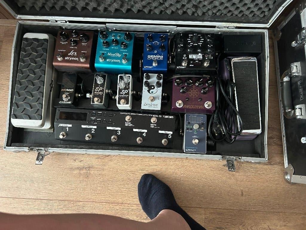 Compleet pedalboard (incl. King of Tone!), Ophalen, Gebruikt, Delay of Echo