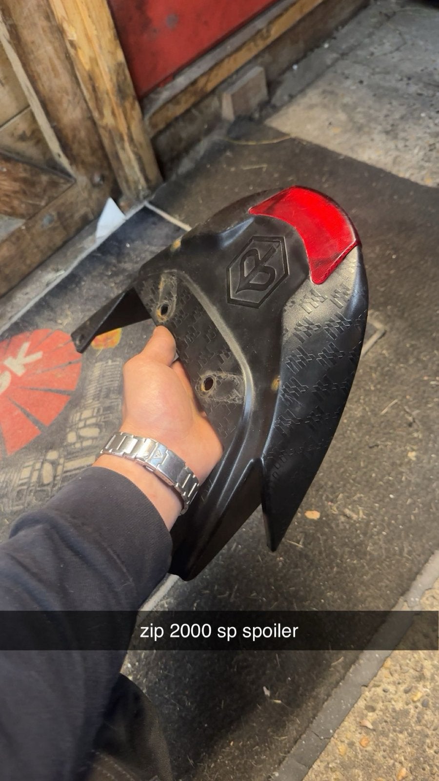 piaggio zip sp spoiler, Fietsen en Brommers, Ophalen of Verzenden