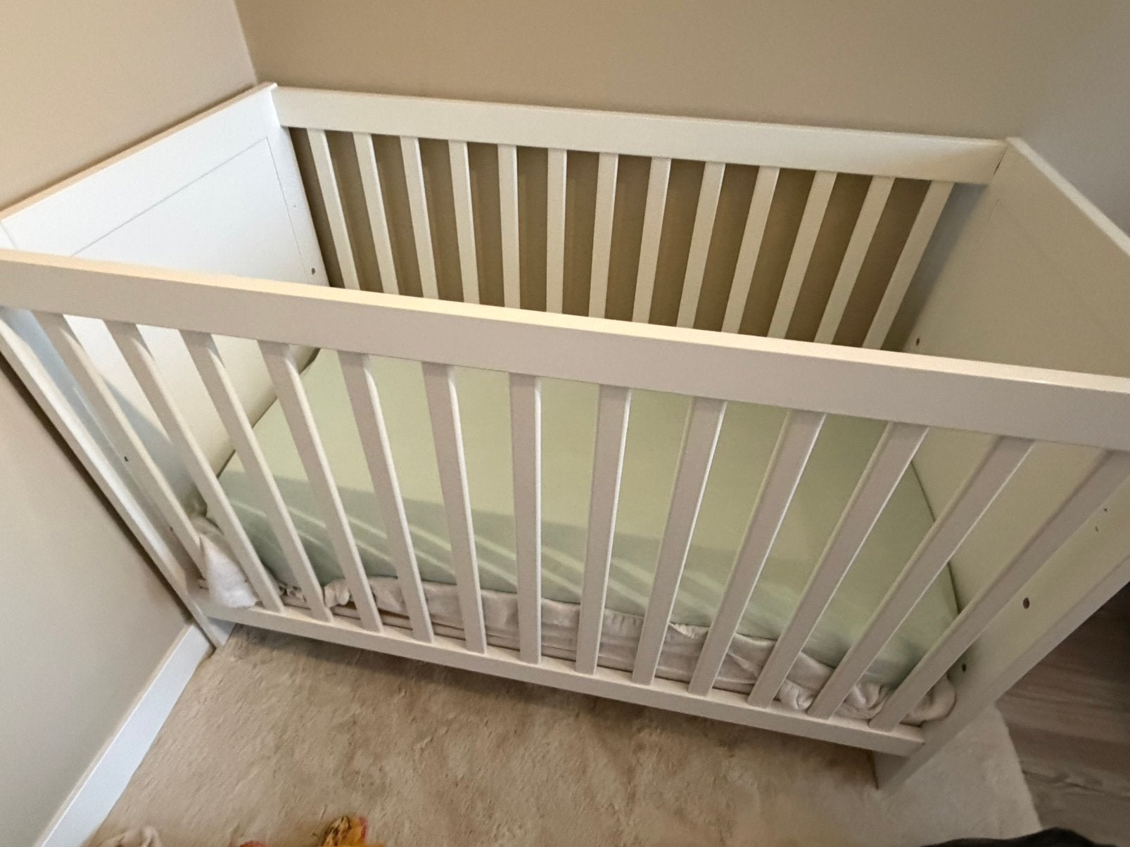 Ledikant 60x120 inclusief matras, Ophalen, Zo goed als nieuw, Ledikant