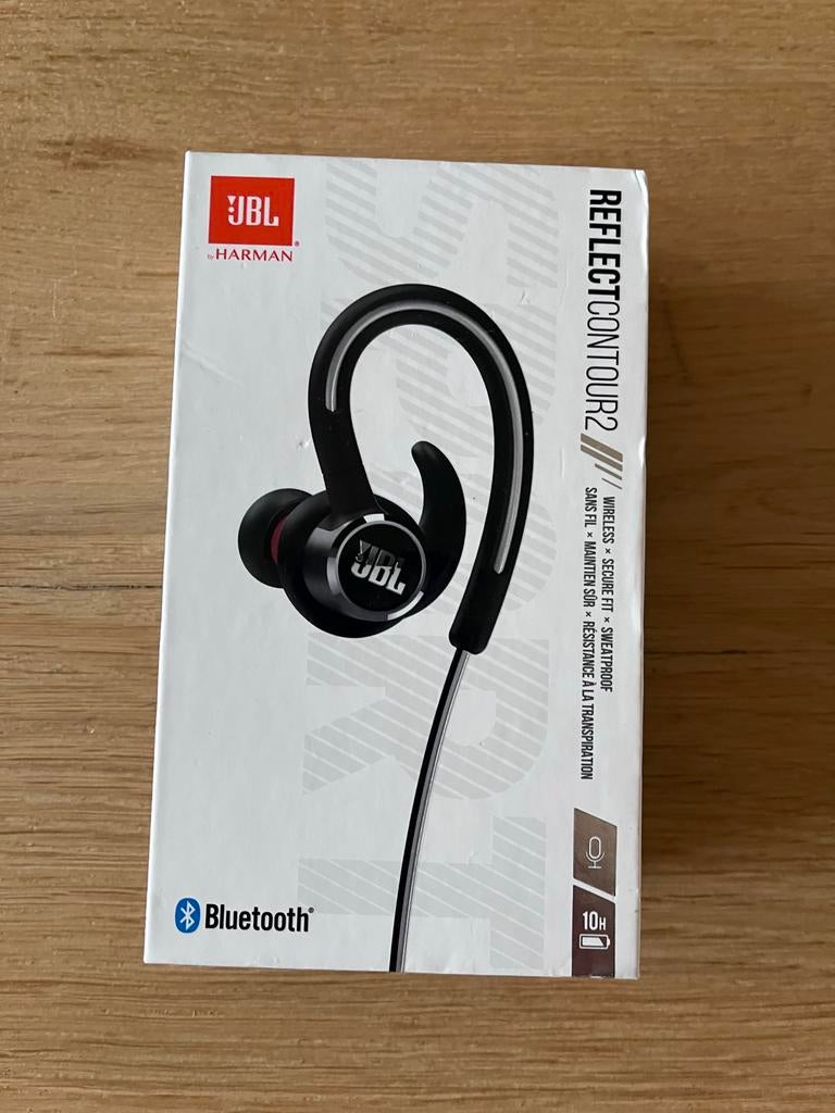JBL Reflect Contour 2 Draadloze Sportoordopjes - zgan, Ophalen, Zo goed als nieuw, Overige merken, Draadloos