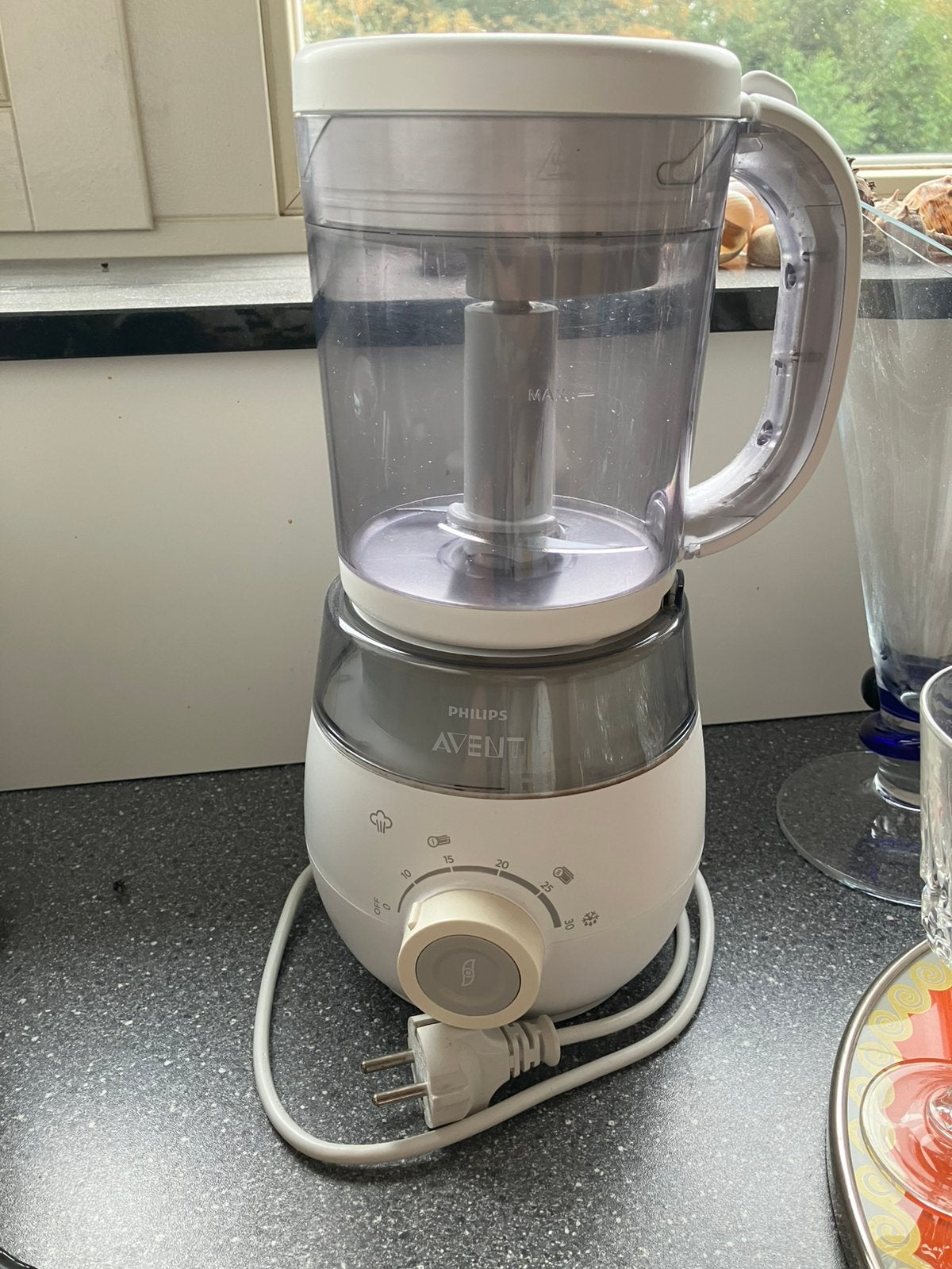 Philips avent 4-1 stomer blender, Ophalen, Zo goed als nieuw, 3 snelheden of meer