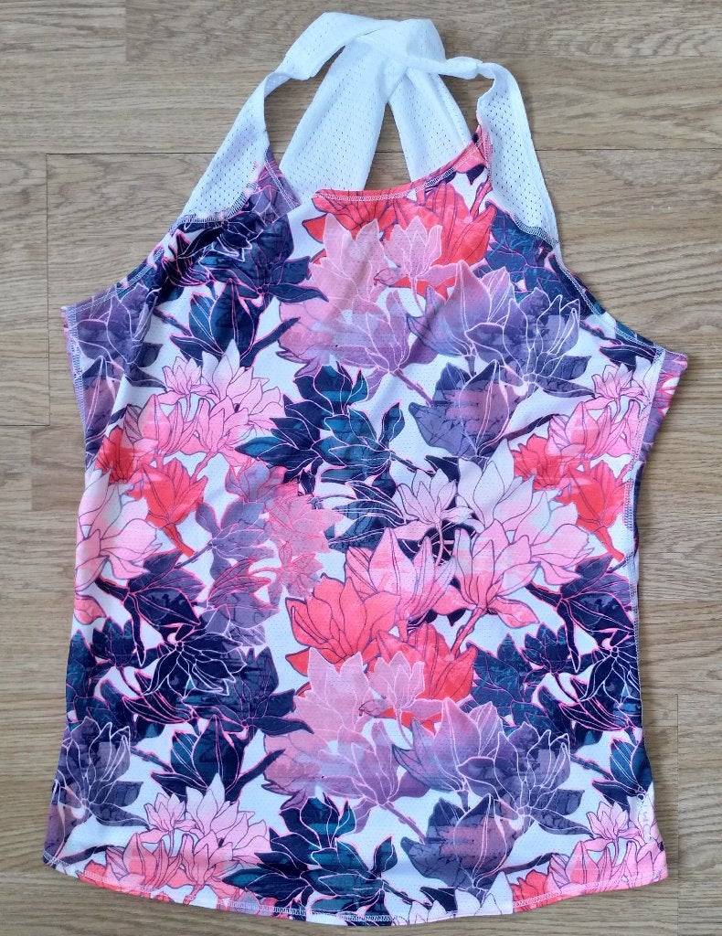 Mooie, kleurige lotus (yoga) sport top (NIEUW), Maat 38/40 (M), Meerkleurig, Nieuw, Ophalen of Verzenden