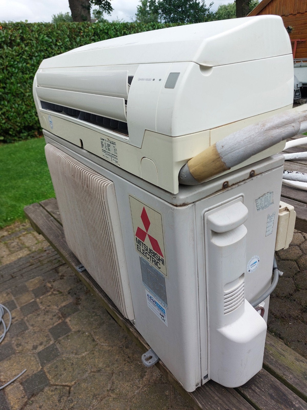 Mitsubishi Electric Airco - Koelen en Ventileren, Ophalen, Gebruikt, Minder dan 60 m³, 3 snelheden of meer