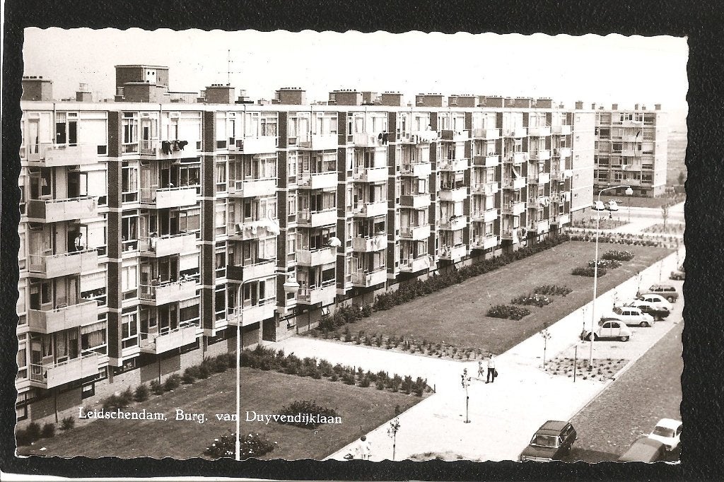 Leidschendam, Burg van Duyvendijklaan, Ophalen of Verzenden, 1960 tot 1980, Ongelopen, Zuid-Holland