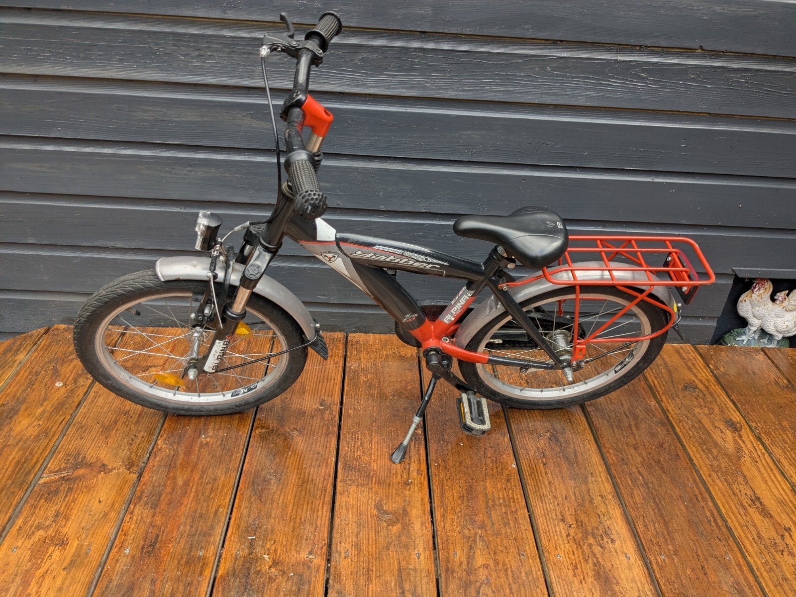 Alpina Yabber kinderfiets 18 inc, Fietsen en Brommers, Fietsen | Kinderfietsjes, Ophalen, Terugtraprem, Alpina  yabber, 16 tot 20 inch