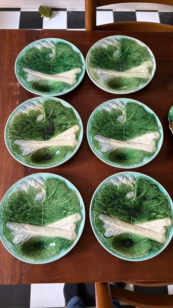 Frans majolica aspergebord, Antiek en Kunst, Ophalen of Verzenden