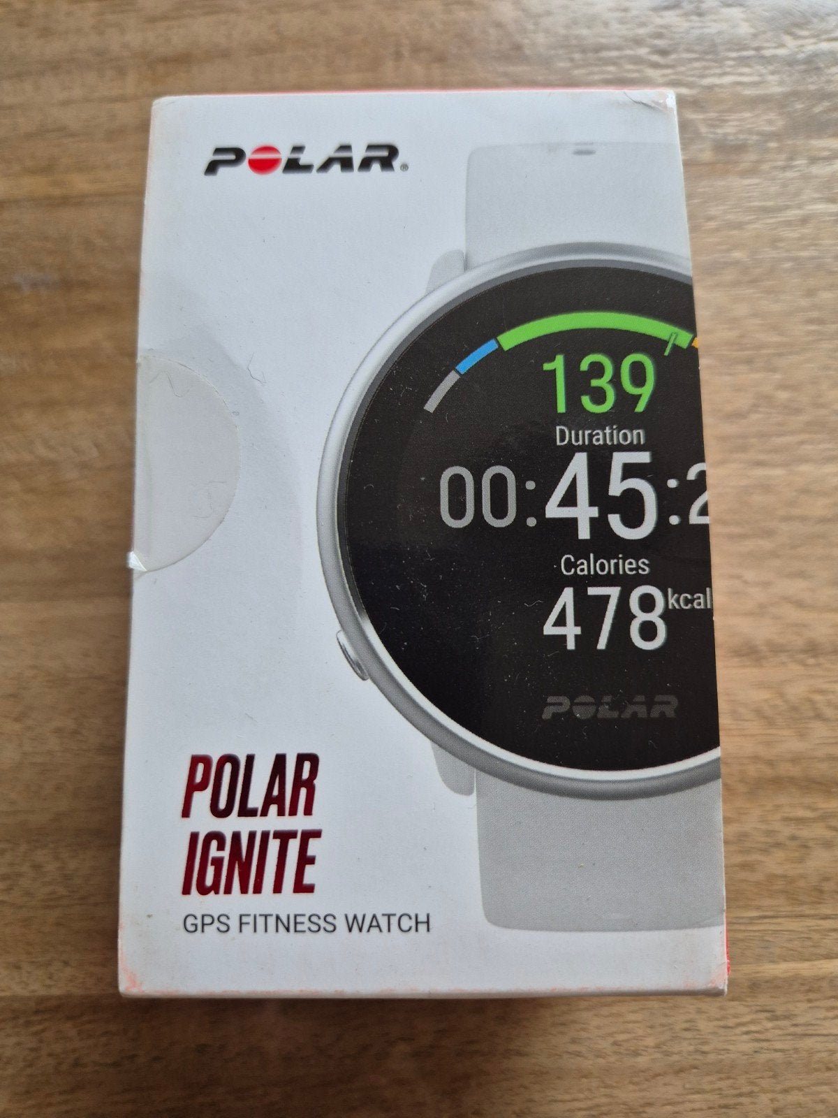 Polar Ignite GPS Fitness Horloge - Wit/Zilver (Maat S), Wit, Ophalen of Verzenden, Zo goed als nieuw, Polar