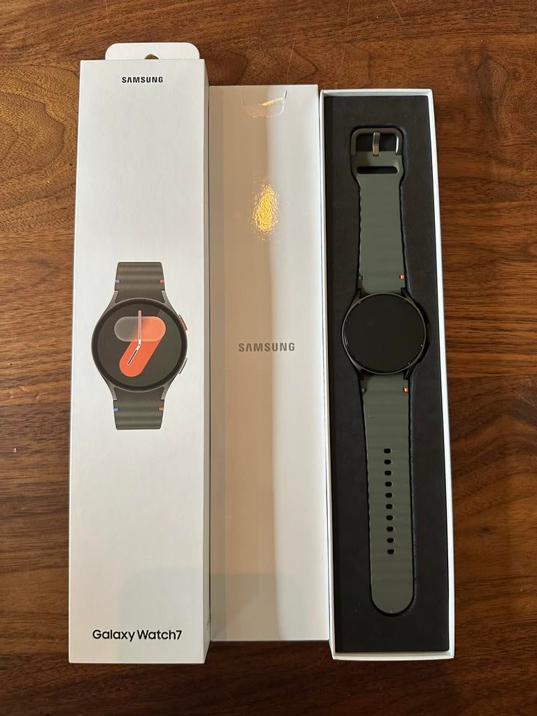 Nieuwe Samsung Galaxy Watch 7 ongebruikt, Nieuw, Ophalen of Verzenden, Waterdicht, Android