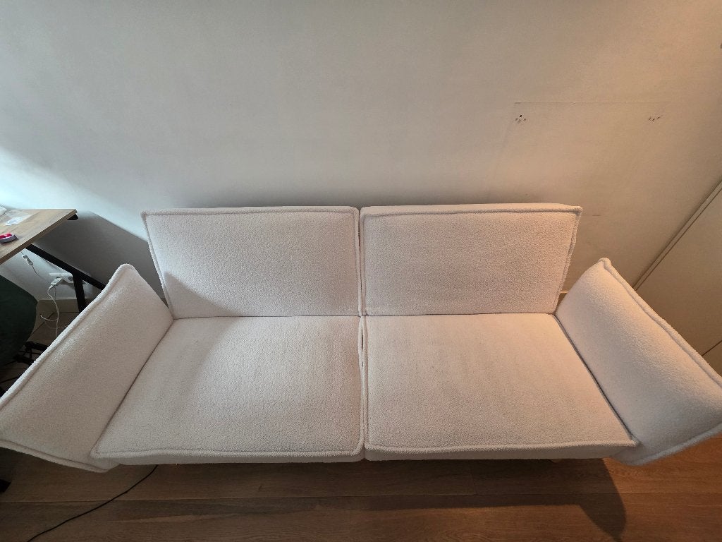 White Couch - sofa bed, Ophalen, Overige materialen, Gebruikt, 100 tot 125 cm
