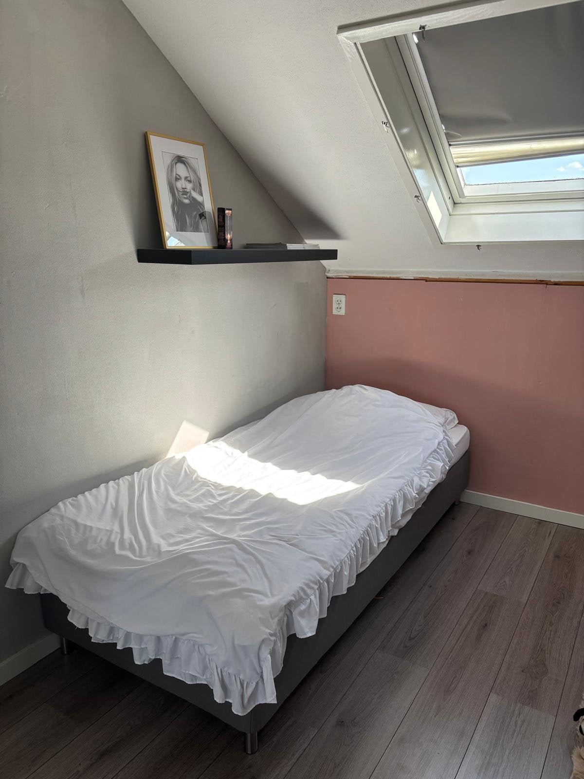 IKEA ESPEVÄR boxspring 90x200 incl. goed matras, Ophalen, Gebruikt, 90 cm, Eenpersoons