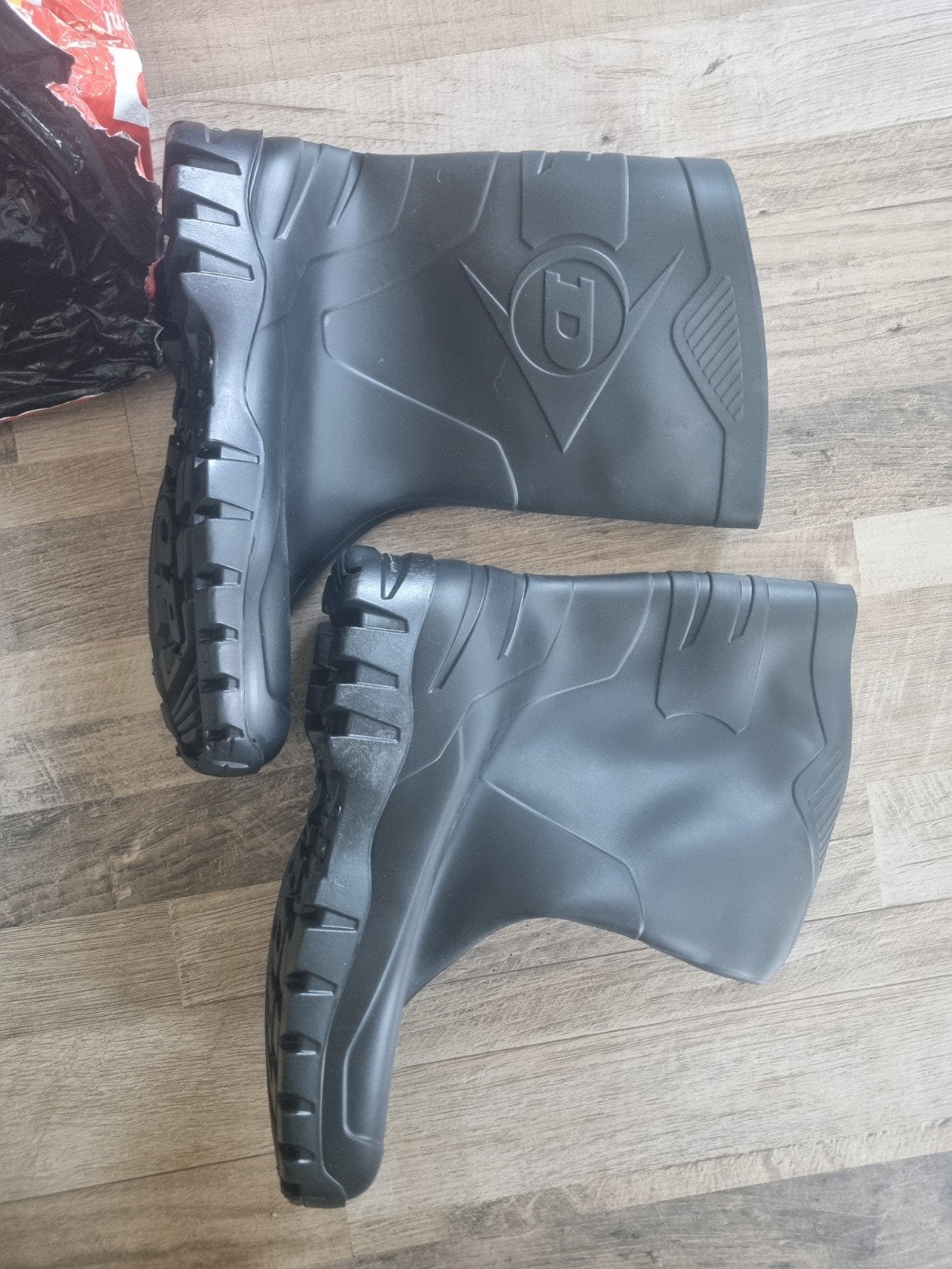 Twee paar Dunlop regenlaarzen, maat 41 en 42, Ophalen, Zwart, Nieuw, Regenlaarzen