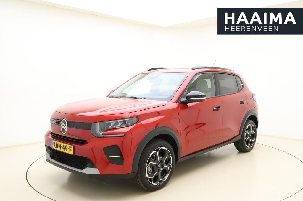 Citroen C3 1.2 Hybrid 110pk Max | Navigatie | Apple Carplay, 1227 kg, 600 kg, 1199 cc, Leder en Stof