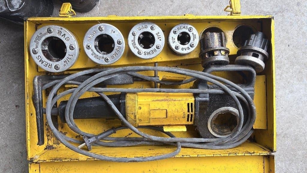 rems elektrische draadsnij machine, Ophalen of Verzenden, Gebruikt, Snijgereedschap