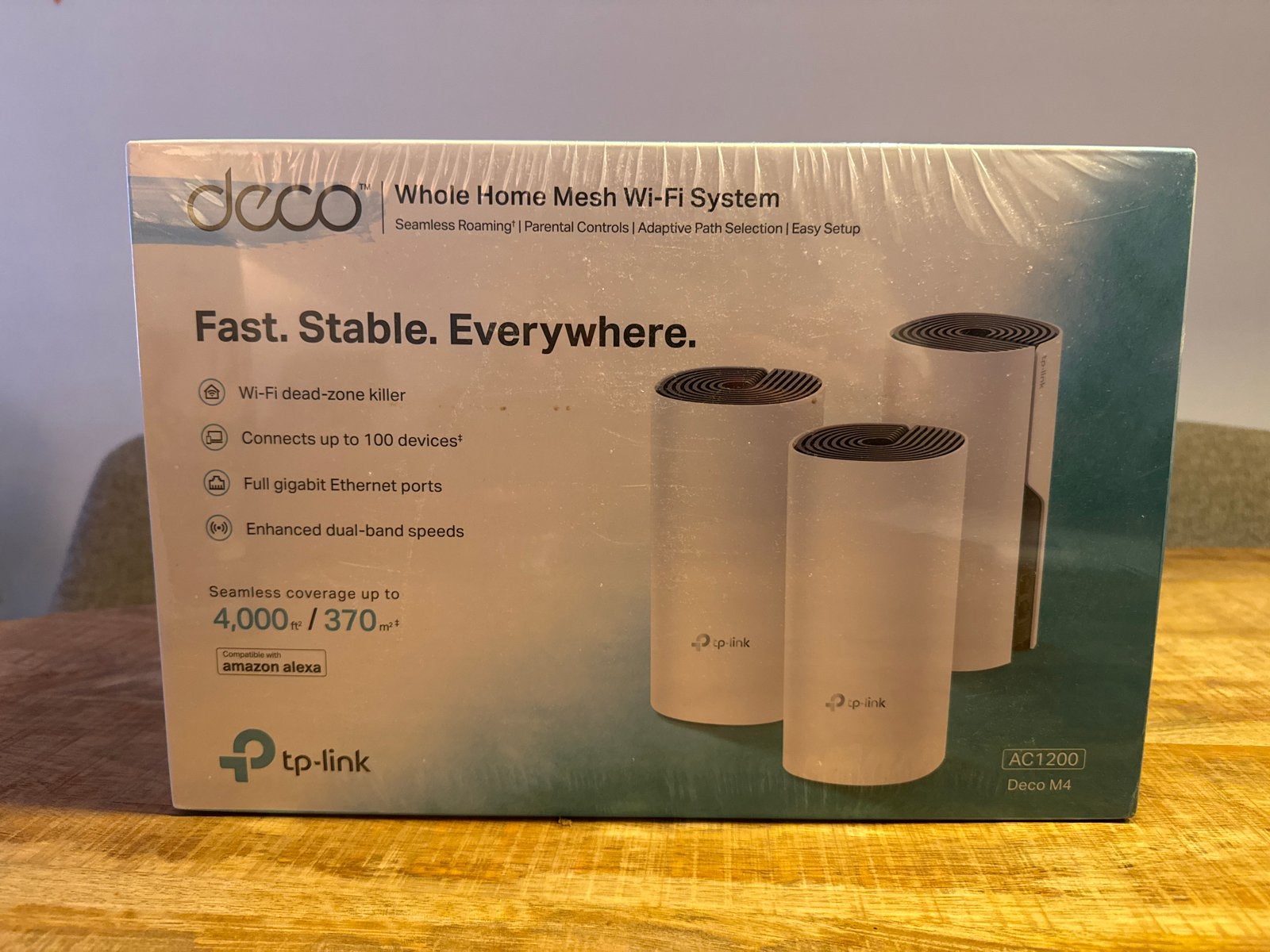 TP-Link Deco M4 AC1200 Mesh Wifi Systeem - Nieuw, Computers en Software, Ophalen of Verzenden, Nieuw