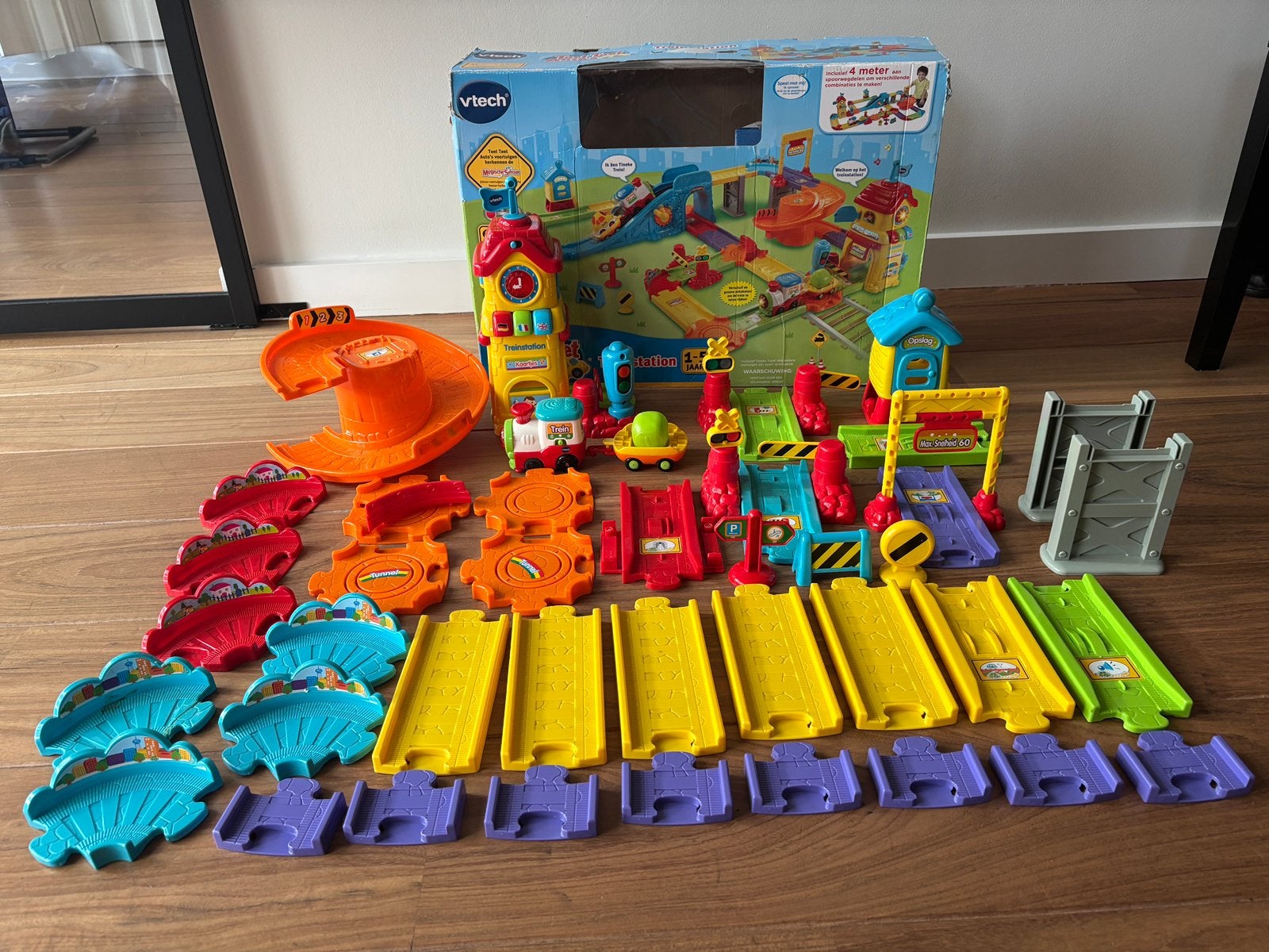 Vtech toet toet treinstation spelend leren ontdekken, Kinderen en Baby's, Speelgoed | Vtech, Ophalen of Verzenden, Gebruikt, 2 tot 4 jaar