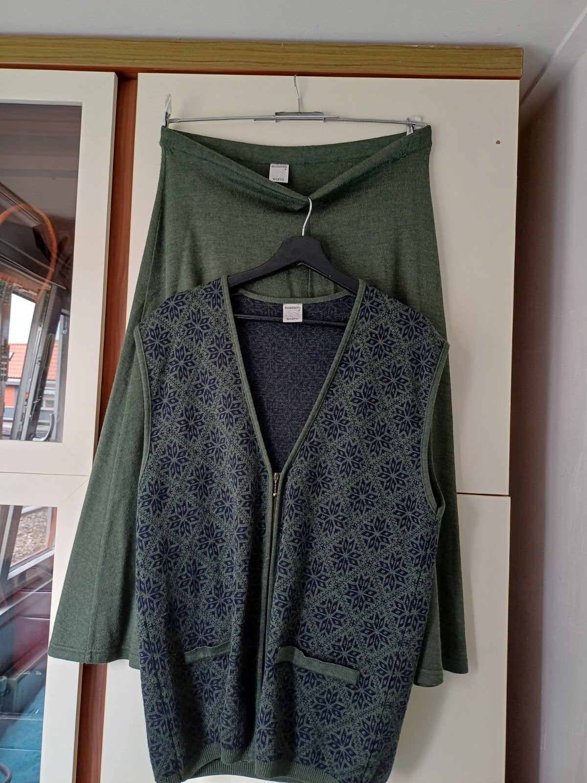 R9BERTO SARTO SETJE, Kleding | Dames, Grote Maten, Ophalen of Verzenden, Zo goed als nieuw