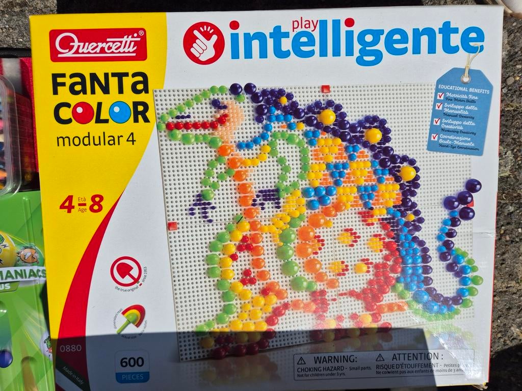 Quercetti Fanta Color Modular 4 - Prikbord met Pinnen, Ophalen, Gebruikt, Bouwen