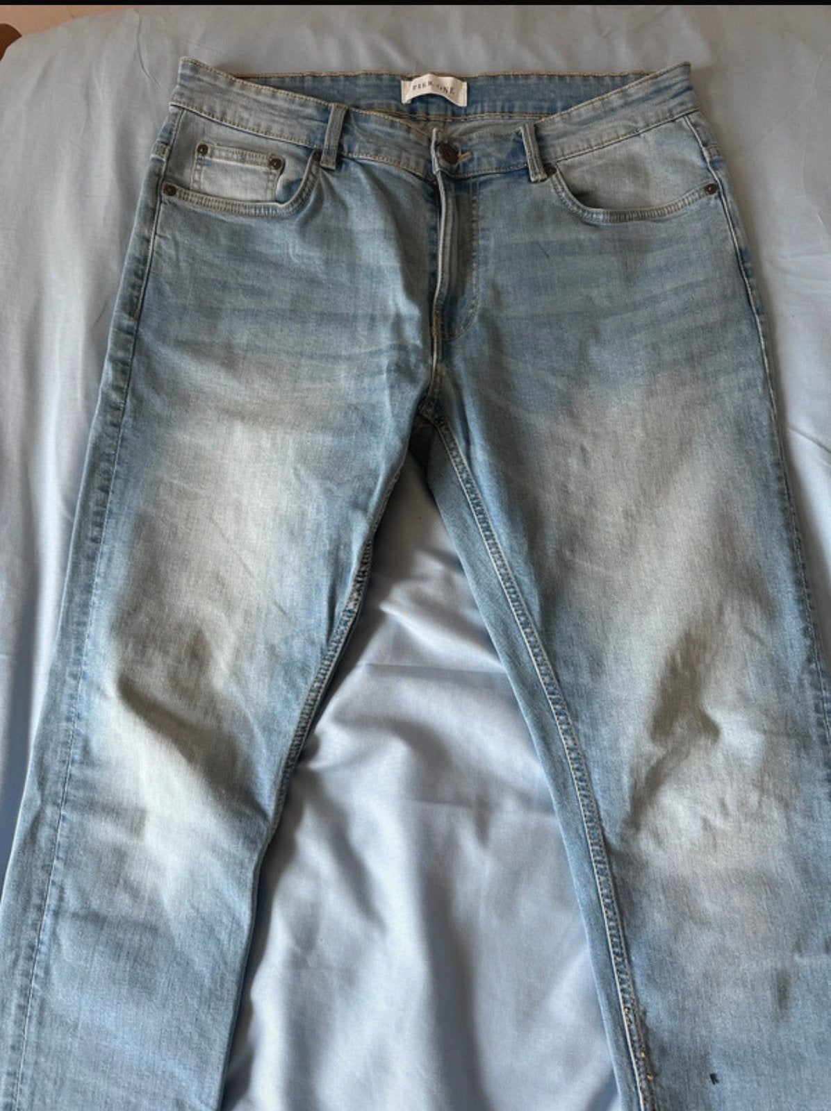 Pier One - Slim Jeans, Ophalen of Verzenden, Zo goed als nieuw, Blauw, W32 (confectie 46) of kleiner