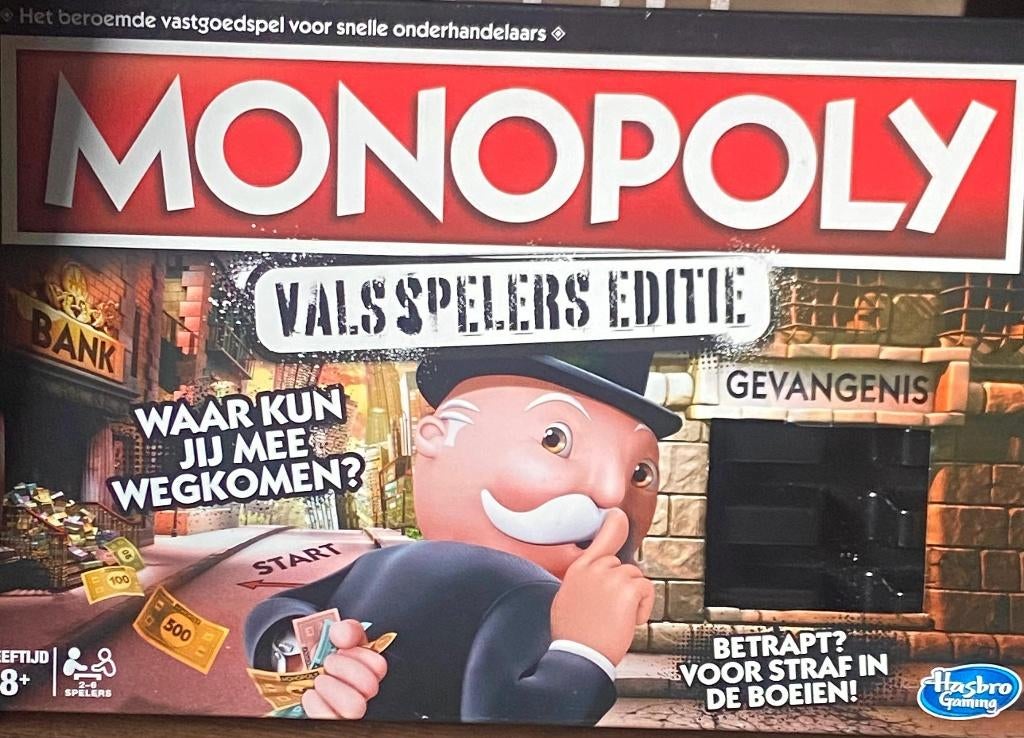 Monopoly valsspelen editie, Hobby en Vrije tijd, Gezelschapsspellen | Bordspellen, Ophalen, Nieuw, Hasbro Games