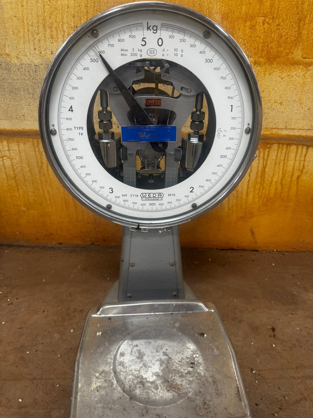 Weegschaal 5 kg, Ophalen, Zo goed als nieuw, Personenweegschaal, 100 kg of meer