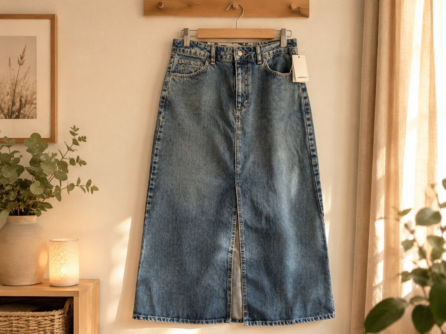 Co Couture denim rok maat M, nieuw met kaartjes, Kleding | Dames, Maat 38/40 (M), Blauw, Nieuw, Ophalen of Verzenden