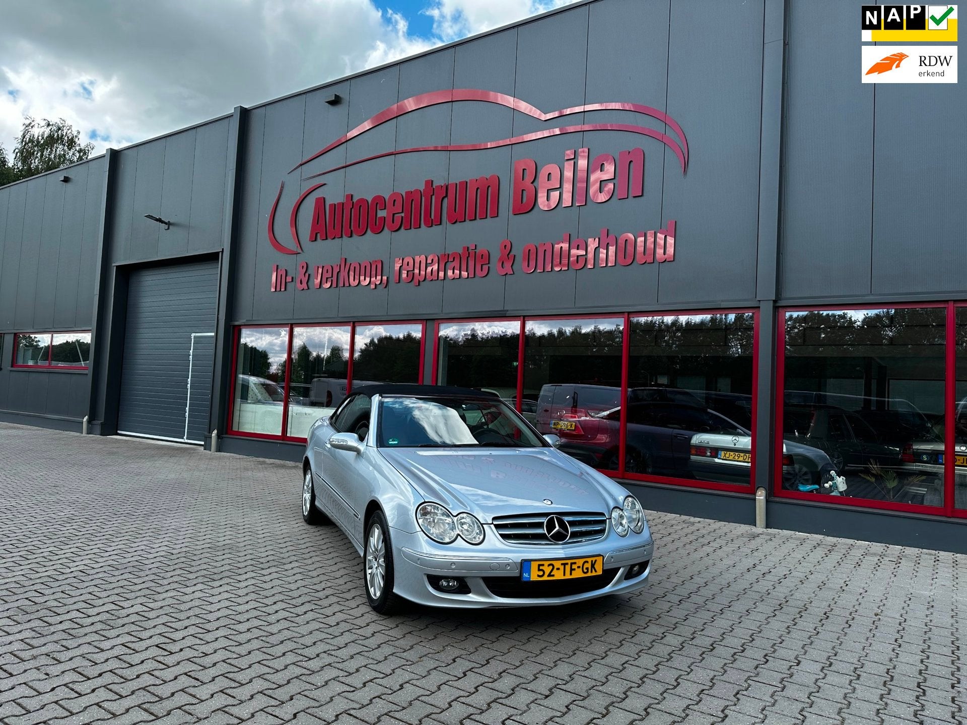 Mercedes-Benz CLK-klasse Cabrio 200 K. Elegance / Automaat /, Automaat, Achterwielaandrijving, Gebruikt, 4 cilinders