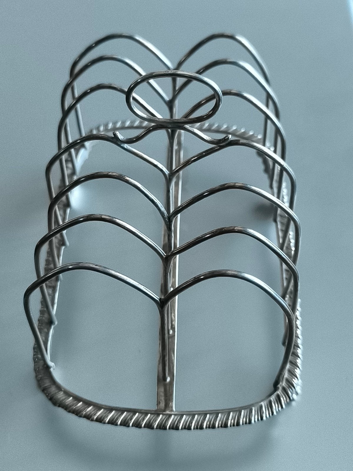 antiek zilver toastrek 1827, Ophalen of Verzenden, Zilver