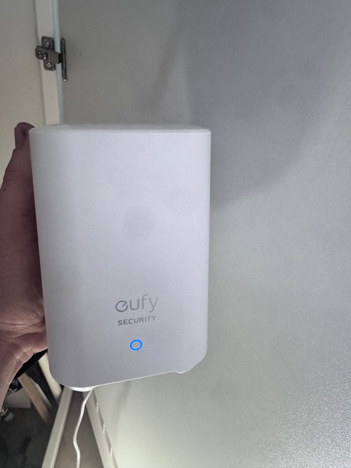 Eufy Video Deurbel 2K Plus met Homebase 2, Huis en Inrichting, Deurbellen, Ophalen of Verzenden, Bewegingsdetectiesensor, Gebruikt