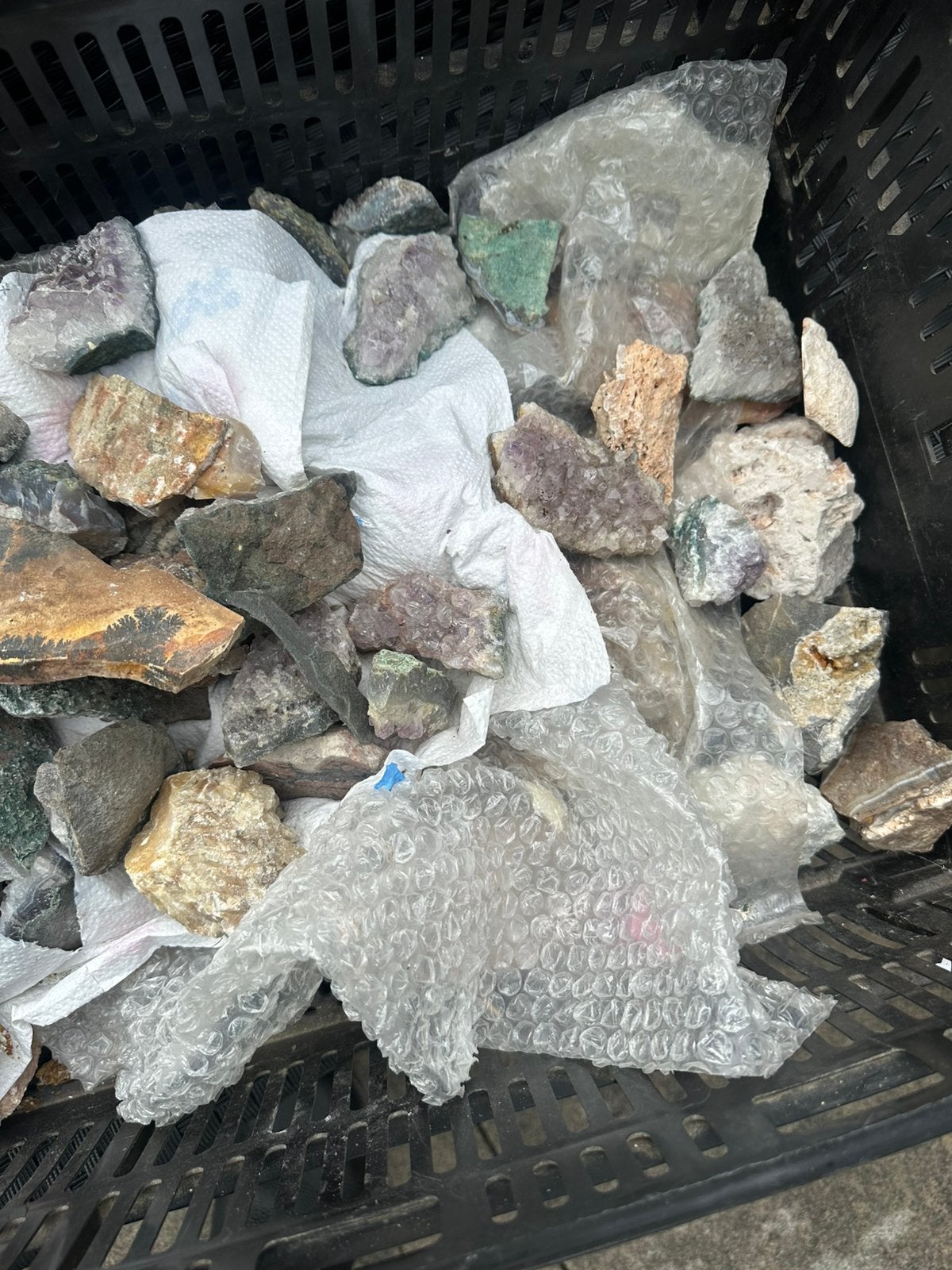 Mineralen, Ophalen