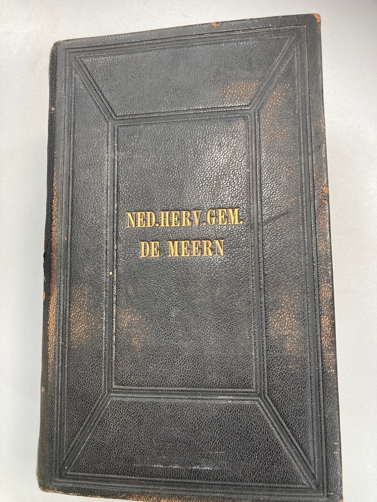Oud boek 'Ned. Herv. Gem. De Meern' - Historisch document, Antiek en Kunst, Antiek | Boeken en Bijbels, Ophalen of Verzenden