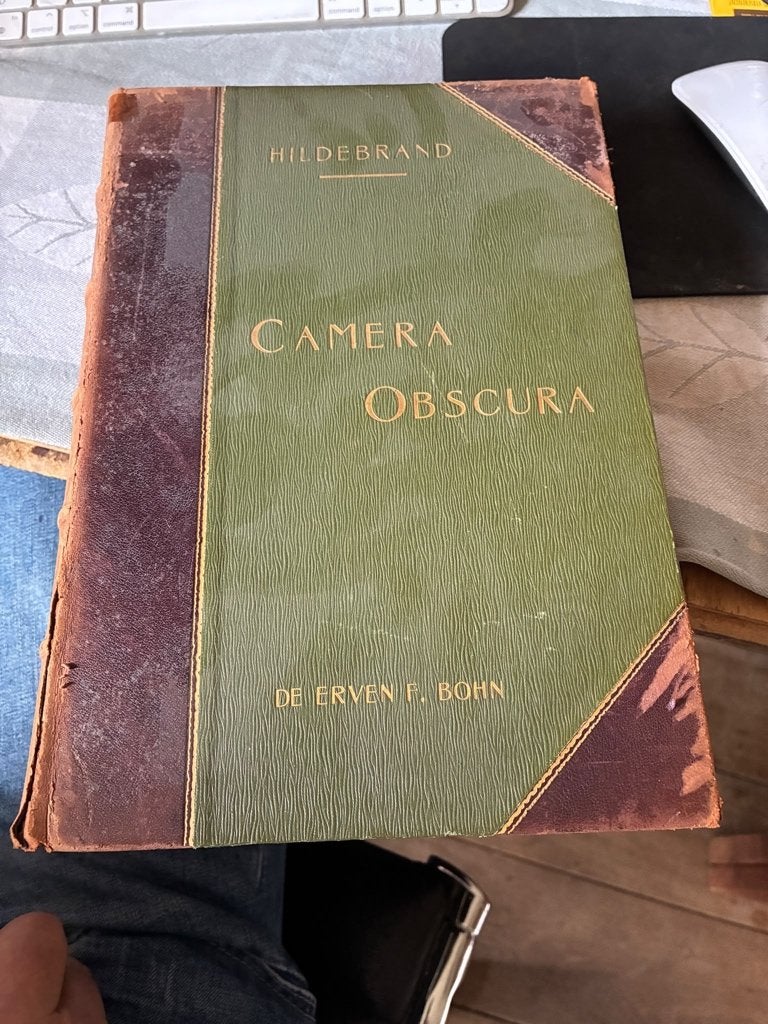 Hildebrand 2x Camera Obscura uitgave 1901 De erven F. Bohn, Ophalen of Verzenden, Hildebrand 2x Camera Obscura uitgave 1901 De erven F. Bohn