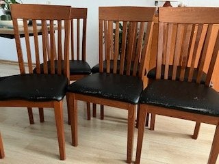 eetkamerstoelen 6 stuks, Ophalen, Gebruikt, Overige kleuren, Modern