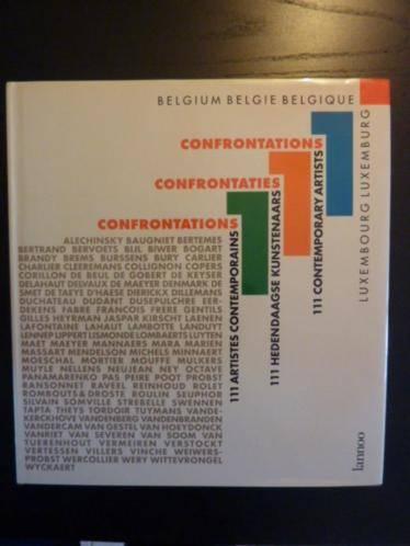 *111 Hedendaagse kunstenaars, Confrontaties, BE en LUX, Boeken, Overige Boeken, Nieuw, Verzenden