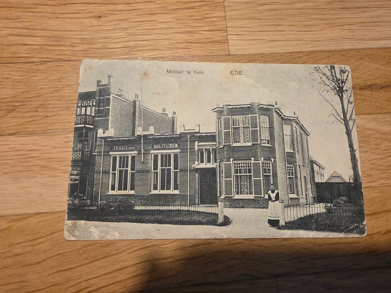 Oude briefkaart Ede - Militair Tehuis, Ophalen of Verzenden, Voor 1920, Gelopen, Gelderland